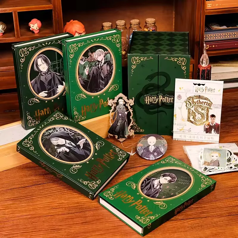 MINISO Original Harry Potter serpent année édition limitée boîte-cadeau 2025 nouveau Malfoy exclusif boîte aveugle Poudlard thème coffret cadeau
