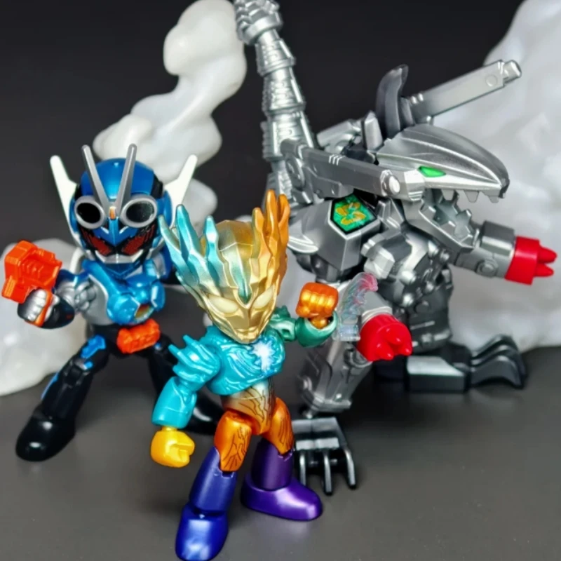 

New Official Blokes V3 Heroes Station Trendy Blind Box Series Assembled Models Desktop Ornaments Collection Birthday Gifts