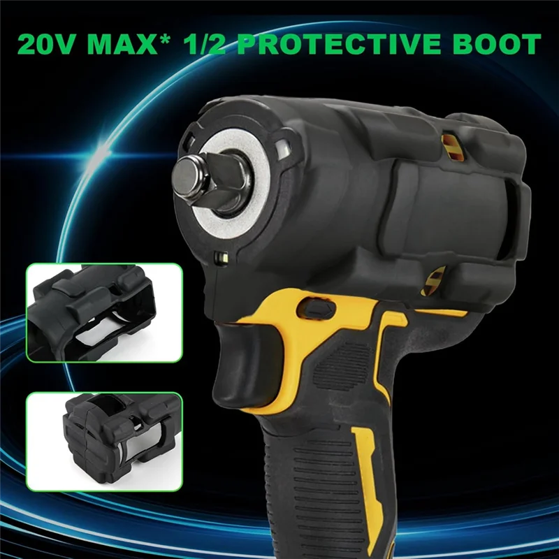 Impact Wrench Protective Boot For DCF921 DCF922 DCF923 Protective Rubber Boot Power Tool Replacement Parts