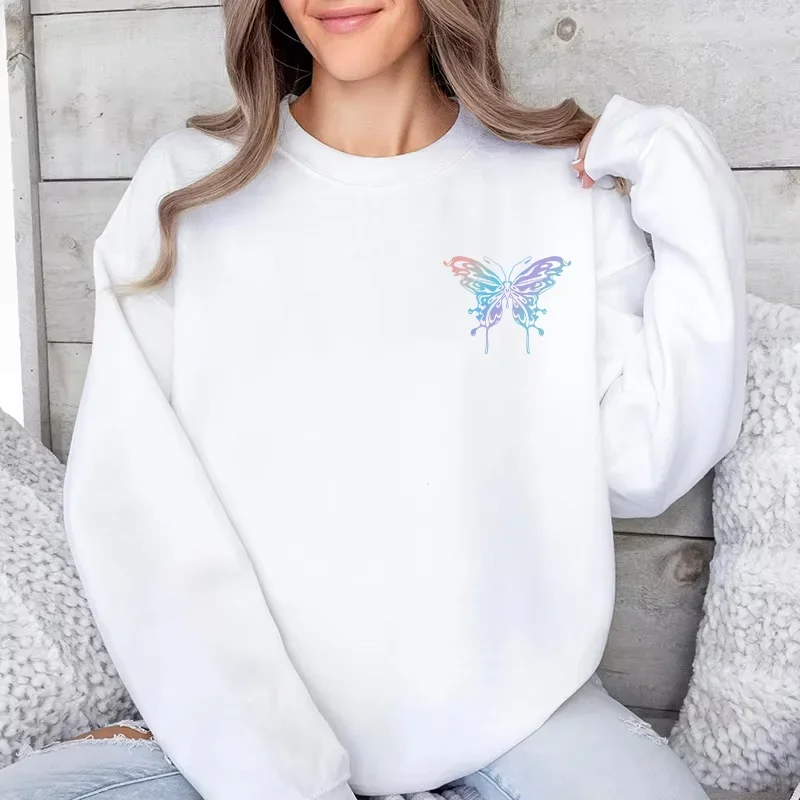 

Женские толстовки, модные топы с круглым вырезом и принтом, повседневные спортивные пуловеры для бега на открытом воздухе, уличная женская одежда с длинными рукавами