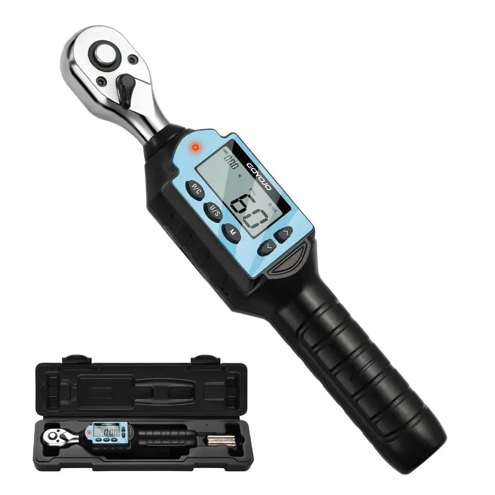 Digital Torque Wrench High-Precision Multi-Application Automotive Motorcycle Bicycle DIY Home Repair Peak Trace Modes Durable