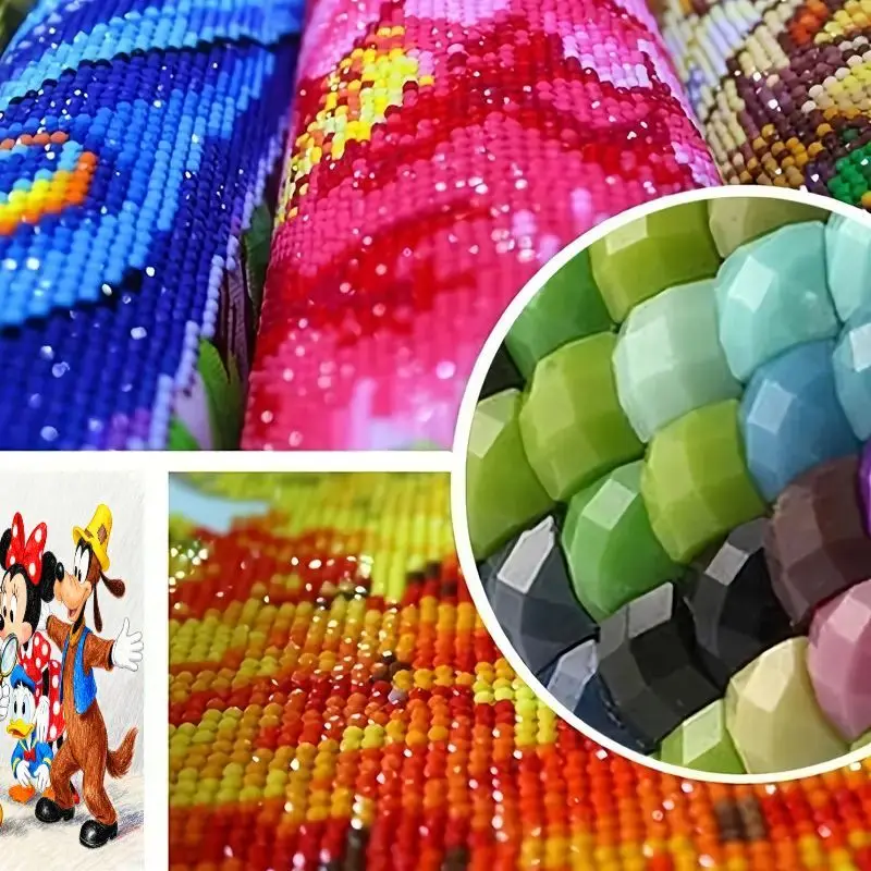 1 шт. Disney Микки Маус Минни Дональд Дак Гуфи 5D DIY полный дрель комплект алмазной живописи, большой 40x50 см милые персонажи мультфильмов C