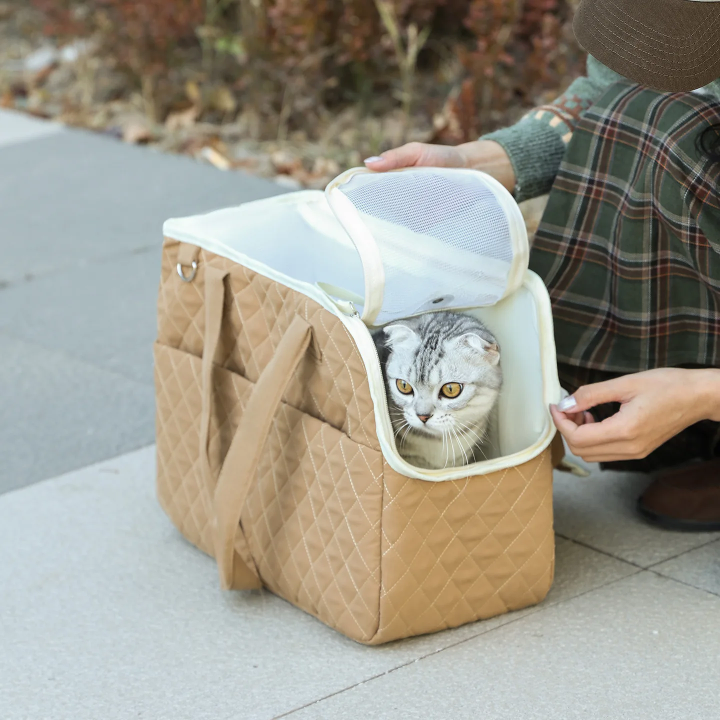 

Портативная переноска для кошек, легкий рюкзак для прогулок, удобная в социализации переноска для домашних животных для кошек и собак, теплая переноска для домашних животных