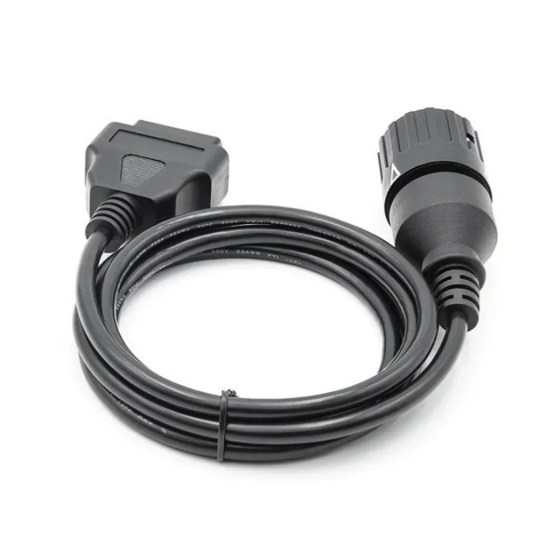 Latest Cable for BMW 10PIN Cable ICOM-D Motorcycles Motobikes 10 Pin Adaptor 10Pin To 16Pin OBD2 I-COM A2 Diagnostic Cable Line