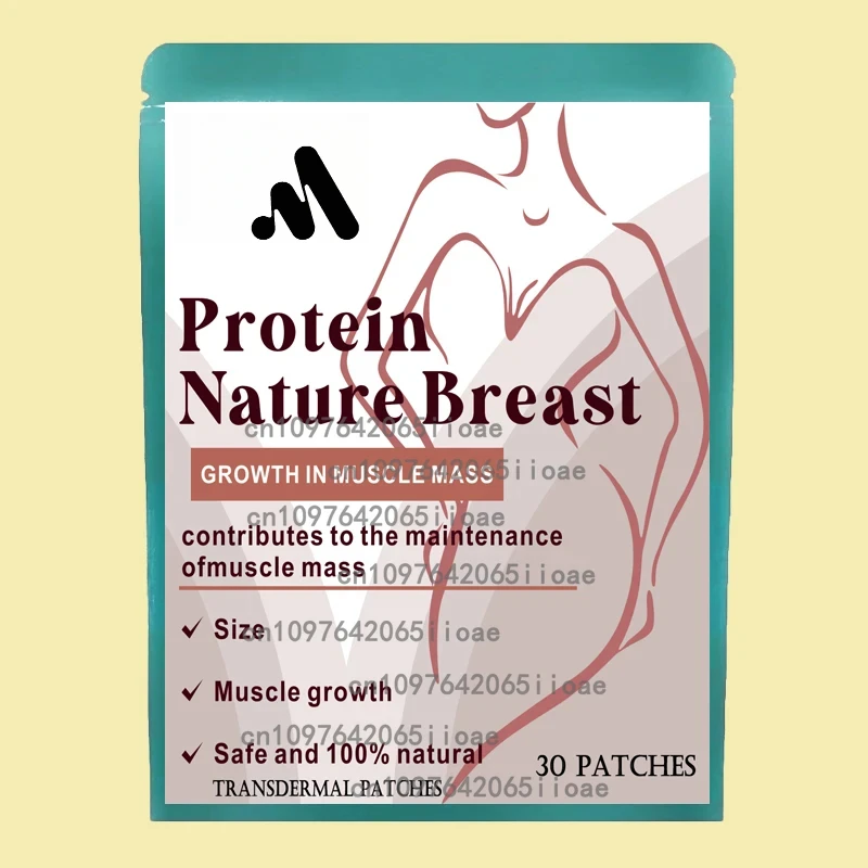

30 Patches Protein Nature Breast Enhancement Transdermal Patches Enhancer for Fast Growth and Bigger Bust Enlargement