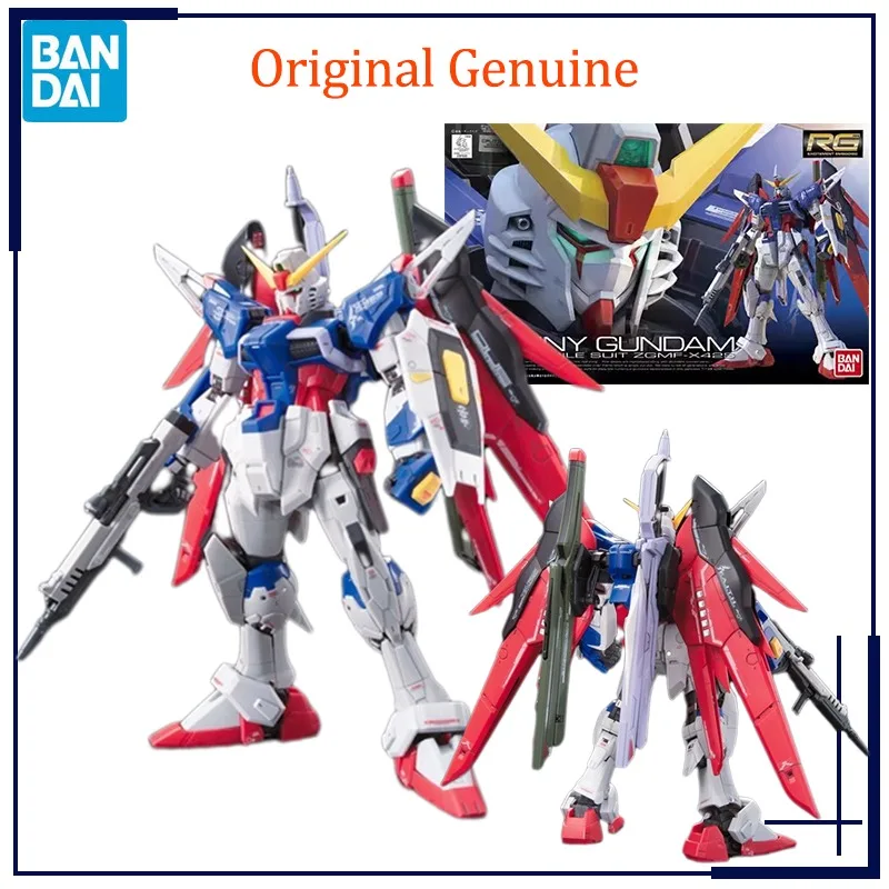 

Original Genuine Bandai Anime Destiny Gundam RG 1/144 ZGMF-X42S Assembly Model Toys Action Figure Gift Collectible Ornaments Kid