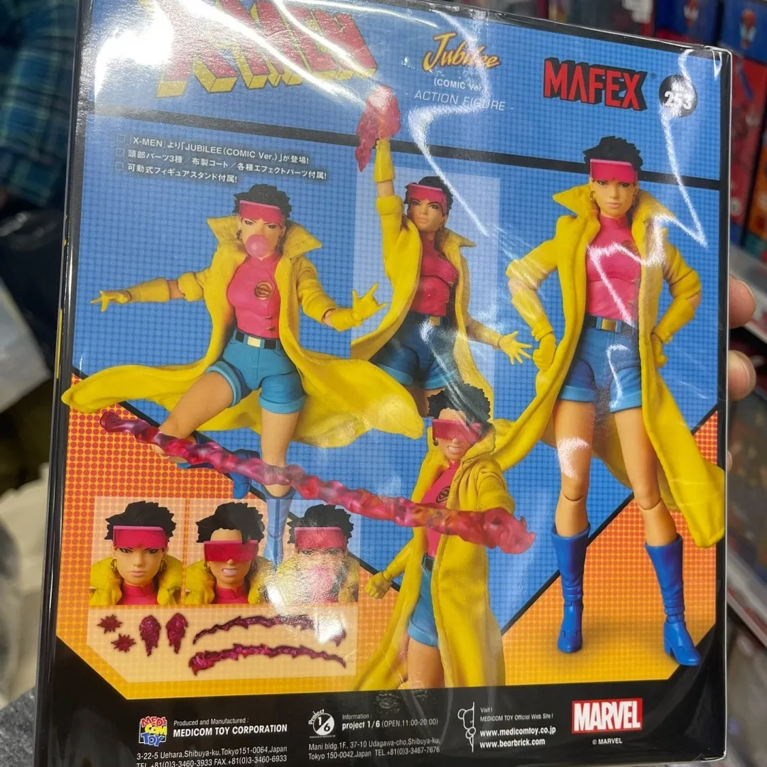 Medicom Toy Mafex Action Figure 253 Jubilee Marvel X Men Comic