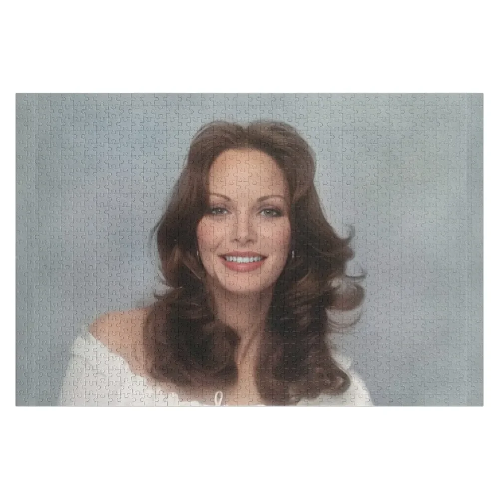 

Jaclyn Smith, Actress Jigsaw Puzzle Works Of Art Custom Wooden Gift Puzzle