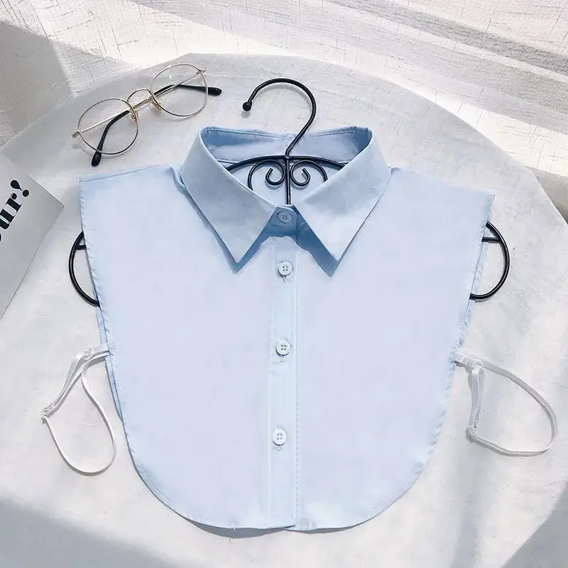 Polyester Shirt Tie False Collar Fashion Inner Shirt Tie Collar with Multi-scene Applicable for Men and Women