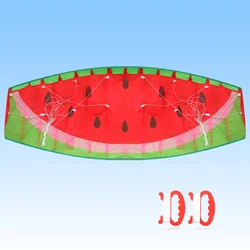 YongJian 1.4M dual Line Stunt Kite for adults Parafoil Parachute Kites Watermelon Fruit Kite surf flying outdoor sports beach ki