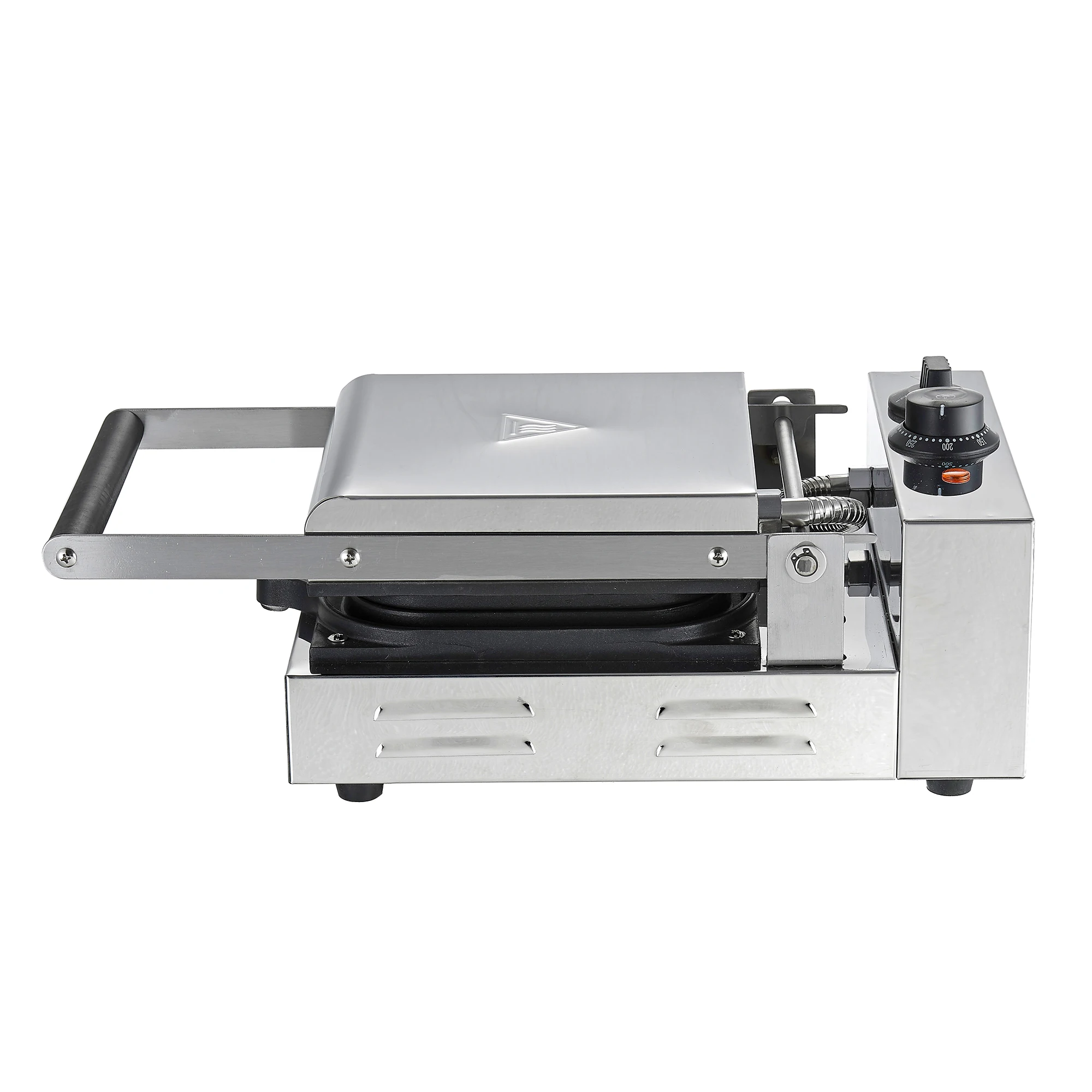 Commercial Hot Dog Waffle Maker Kitchen Equipment Non-stick Manual French Muffin Sausage Machine
