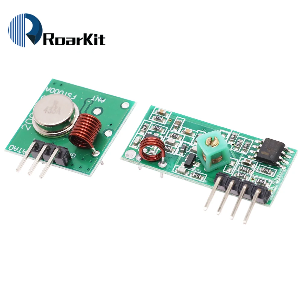 433 Mhz RF Transmitter and Receiver Module Link Kit for ARM/MCU WL DIY 315MHZ/433MHZ Wireless Remote Control for arduino Diy Kit