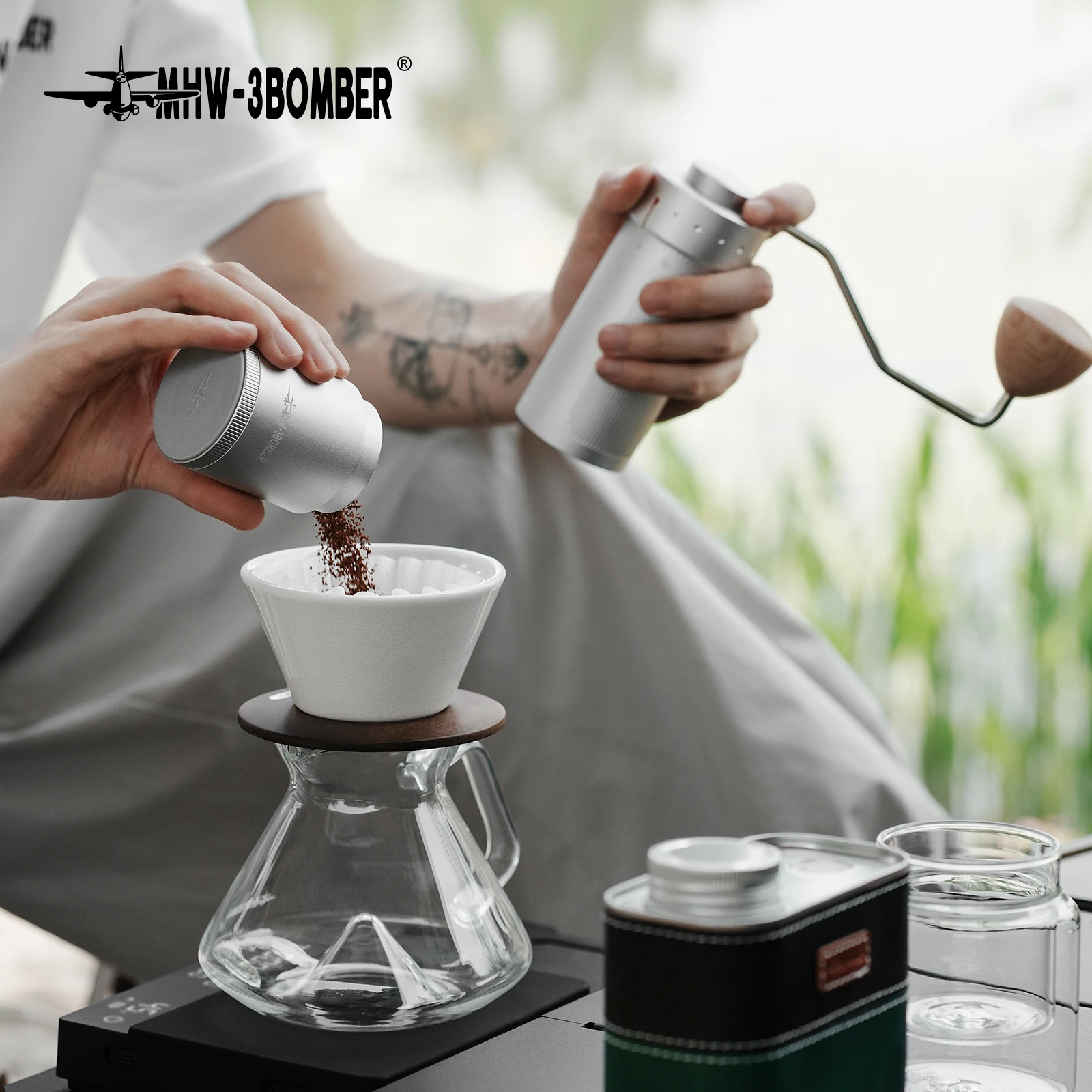 Discover the MHW-3BOMBER Coffee Grinder: The Perfect Espresso and Pour Over Tool for Baristas – Only .16!