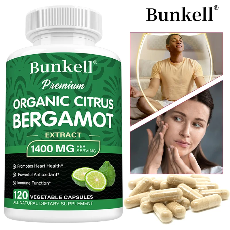 

Citrus Bergamot Capsules, Antioxidant Support, Heart & Circulatory Wellness, Cholesterol Balance, Daily Body & Immune Health