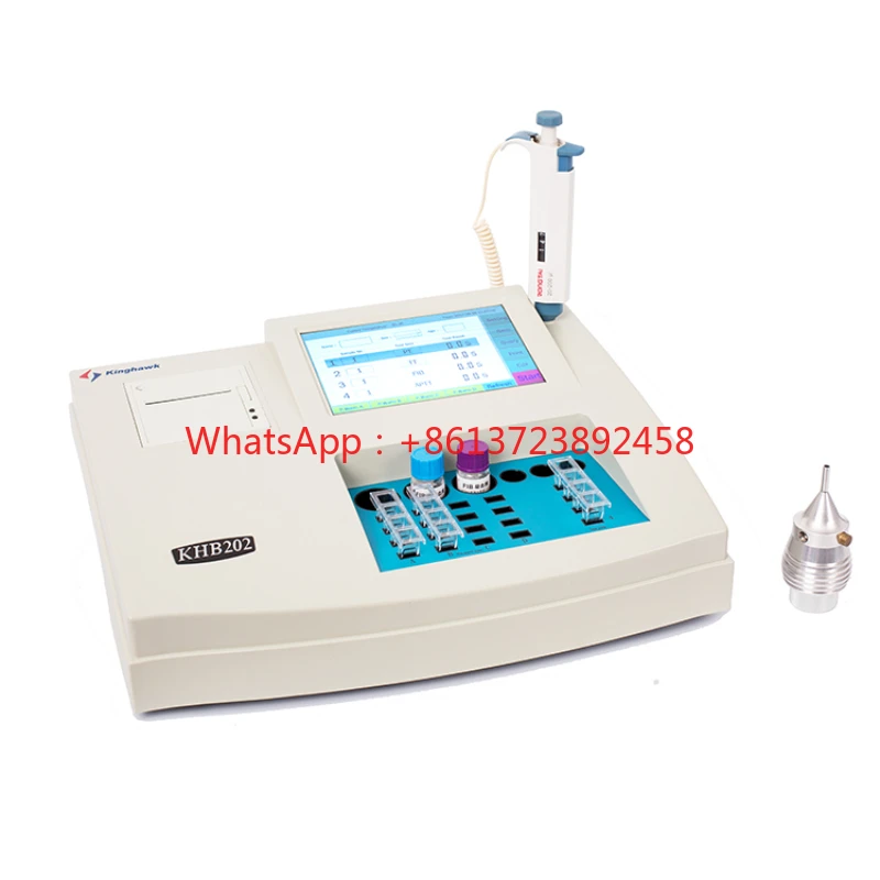 

Analysis System Clinical 2 or 4 Channel Coagulometer Semi Auto Test Machine Analyzer