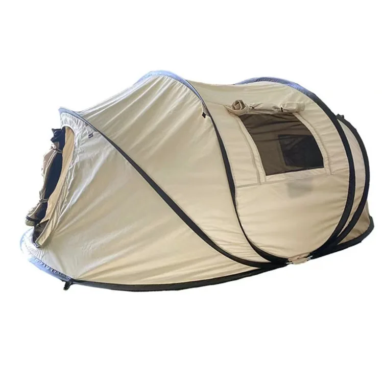 

Open Yurt Throw Tent Cotton Igloo Camping Tent Outdoor Dome Furniture Garden Tent 3-4 People