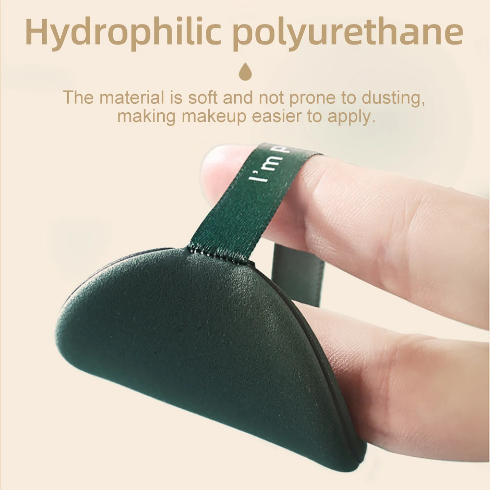 Esponjas de maquillaje en polvo para principiantes, 7 piezas, contorno de ojos, sello de sombra, base cosmética, herramienta de maquillaje