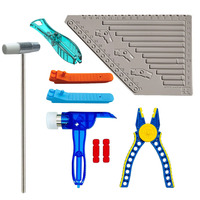 Bricks Toys Measuring Plate Building Blocks Pliers Clip Remover Tongs Hammer Tool Creative High-Tech Parts Compatible With LEGO