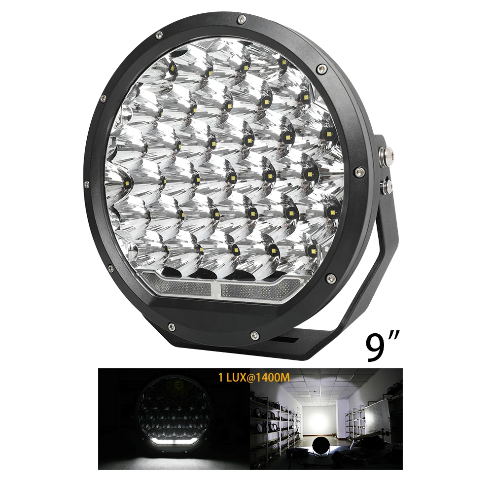 

up to date High Power 190W Round Led Spotlight Offroad Lights 7 Inch 9 Inch LED Spot Lights for ATV UTV Truck