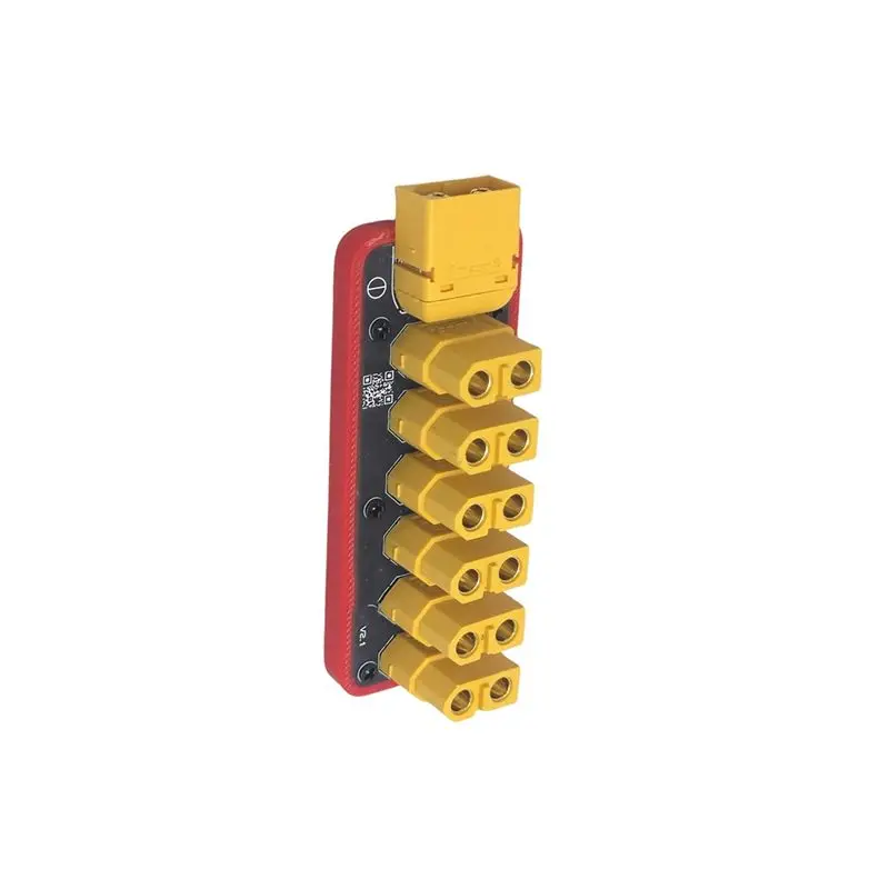 B68A XT-60 6-Bit Distribution Board For Model Aircraft Robots Submarines Electric Vehicles Racing Applications