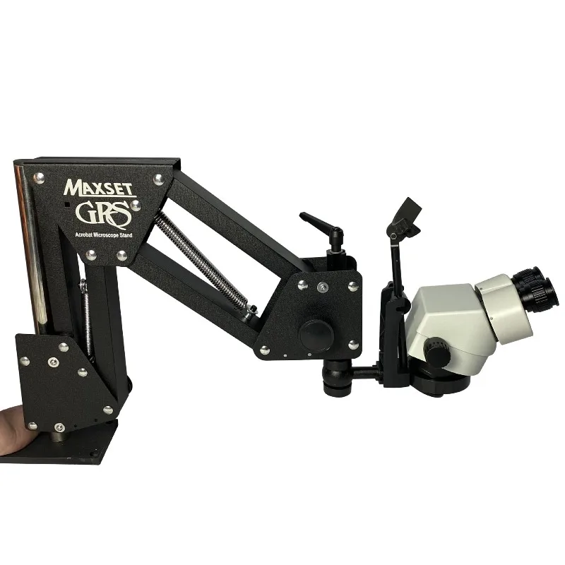 Stereo microscope Multi-angle spring bracket Jewelry micro-setting machine Stone setting microscope Diamond setting