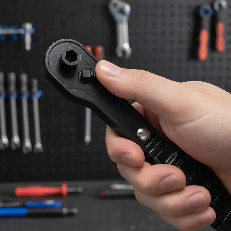 【AB1】Multifunctional 2-in-1 Drill Chuck Key Wrench 1 Set Universal Two-Way Design for Home Improvement DIY Repair Tasks{H}