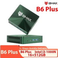 BMAX Mini Pc B6 Plus / Pro / Power Intel i3 / i5 / i7 512 GB/1TB SSD Mini-Desktop-Computer Dual-HDMI Windows 11 WIFI Type-C