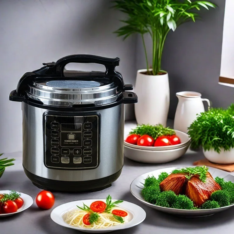 

Многофункциональная электрическая скороварка для кухни 220В, 4/5/6/8/10/12 л, умная, для умного дома, большой емкости