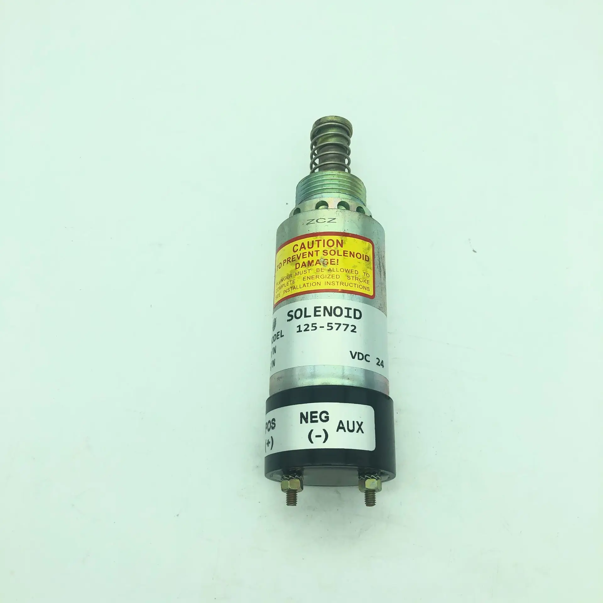 

excavator accessories For CAT 3114/3116/3126 engine 24V flameout switch solenoid valve 125-5772