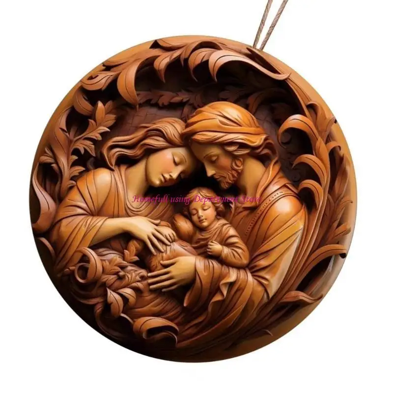 

Peaceful Birth Acrylic Pendant Table Display Ornament for Spiritual Peace
