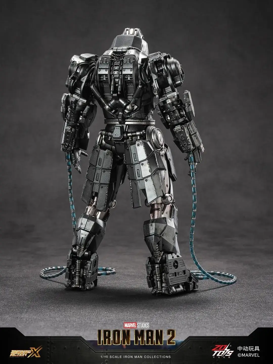 Marvel homem de ferro vilão Whiplash MARK 2 figura de ação estatueta colecionável modelo de mesa boneca decoração brinquedo presente