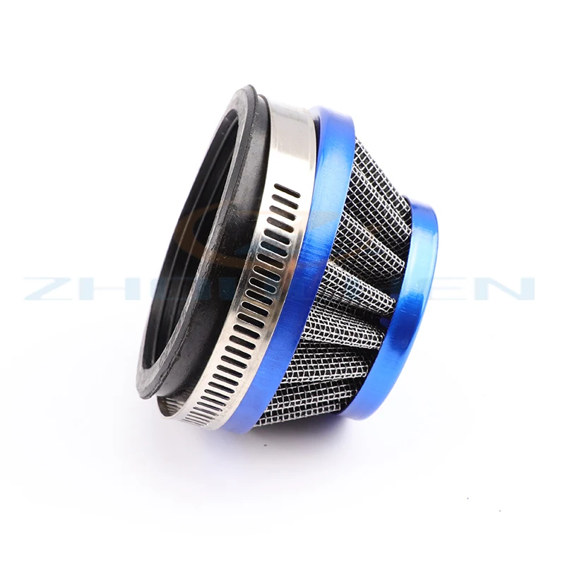 38mm 42mm 44mm 50mm 58mm Air Filter Clearner For Gas Motorized Bicycle Push Mini Moto Pocket Bike ATV Quad 4 Wheeler Motorcycle