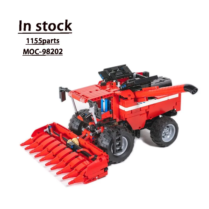 

MOC-98202 Rural Farm Synthe Commit Machine Assembly Splicing Building Block Model MOC Creative Boy Building Block Toy Gift