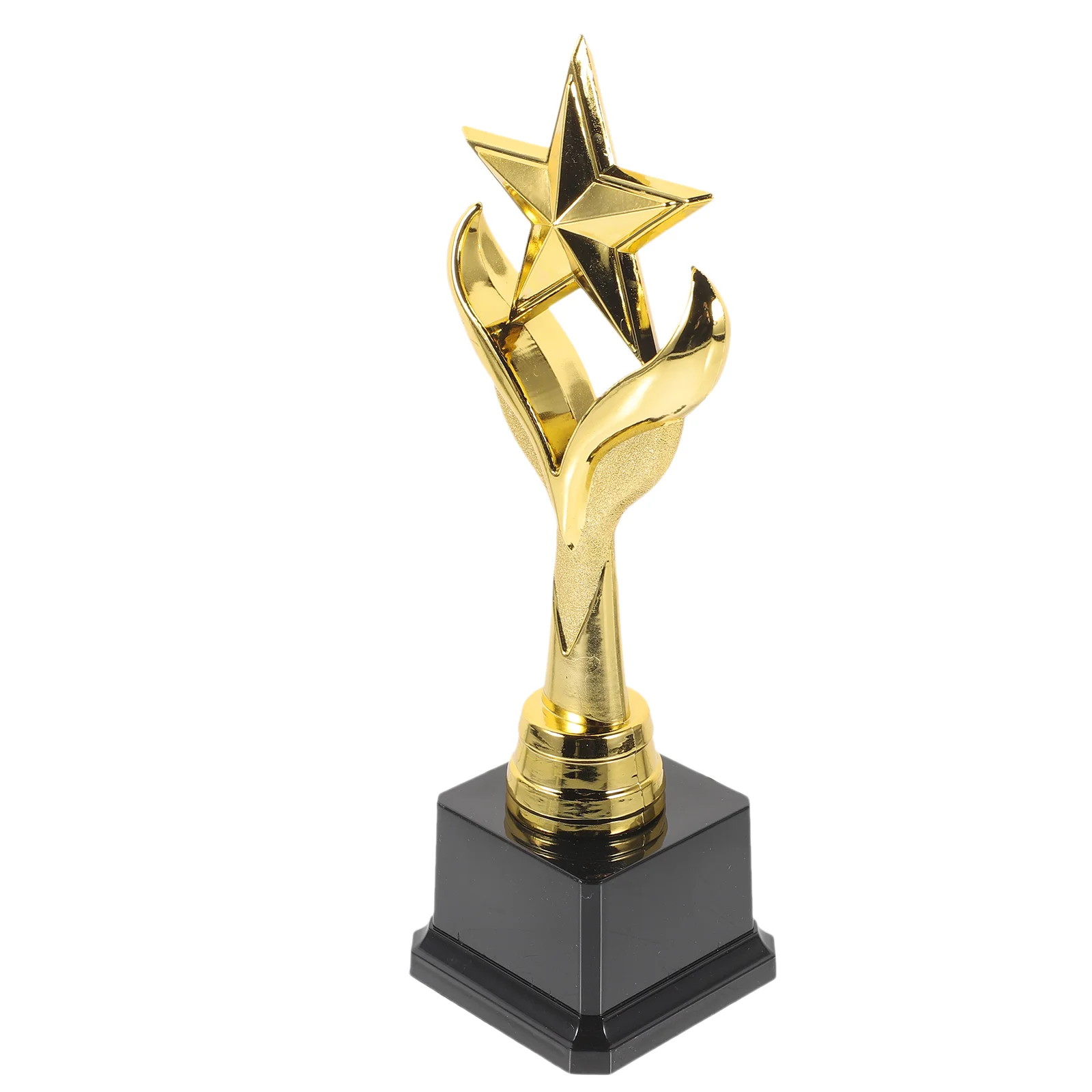 

Trophy Edging Student Child Gold Decor Star Award Abs Mini Trophies Small Kids Competition