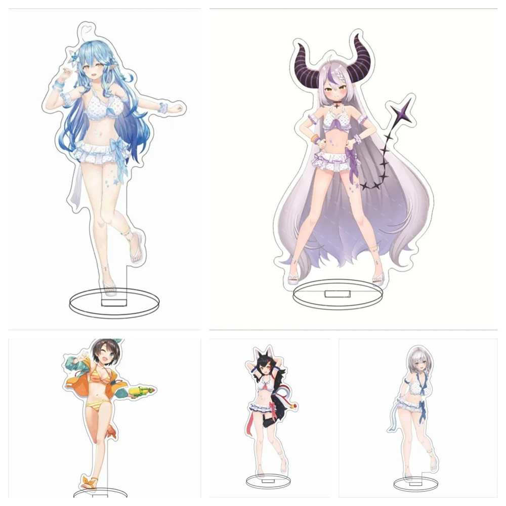 15CM hot Anime Hololive YouTuber Acrylic Stand Model Cosplay Characters Ornament Accessories Merry Christmas Good Gifts