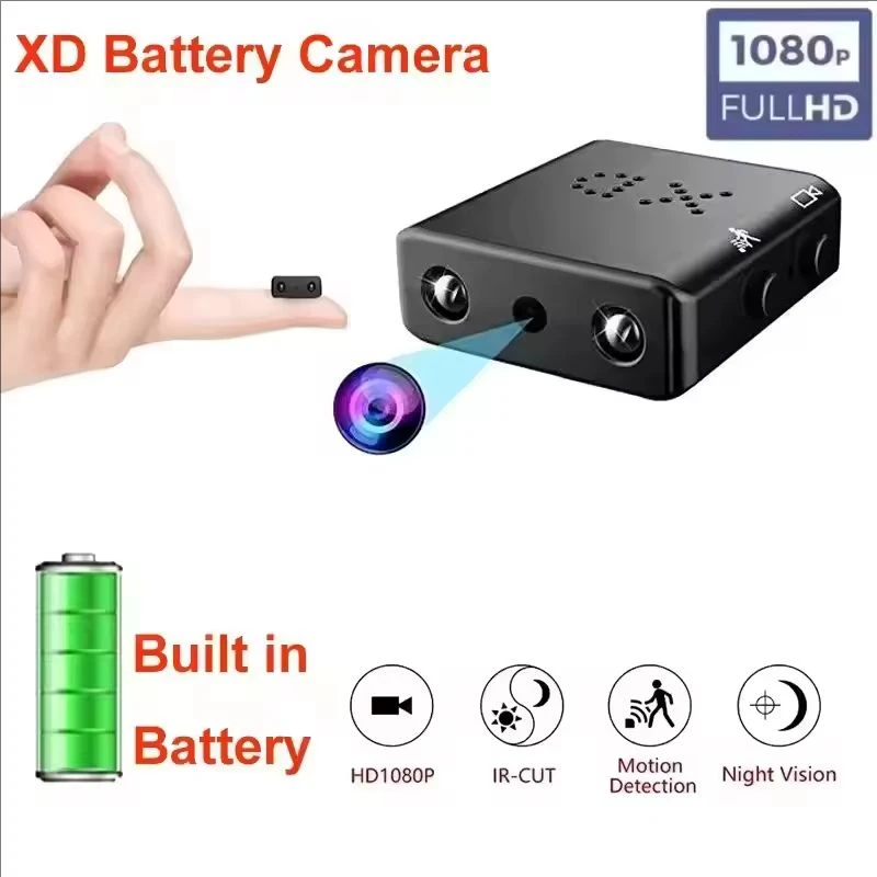 Mini cámara HD de 1080P, cámara con cable XD, seguridad inteligente para el hogar, cámara IP antirrobo para interiores, aplicación de vídeo y voz, cámara en tiempo Real