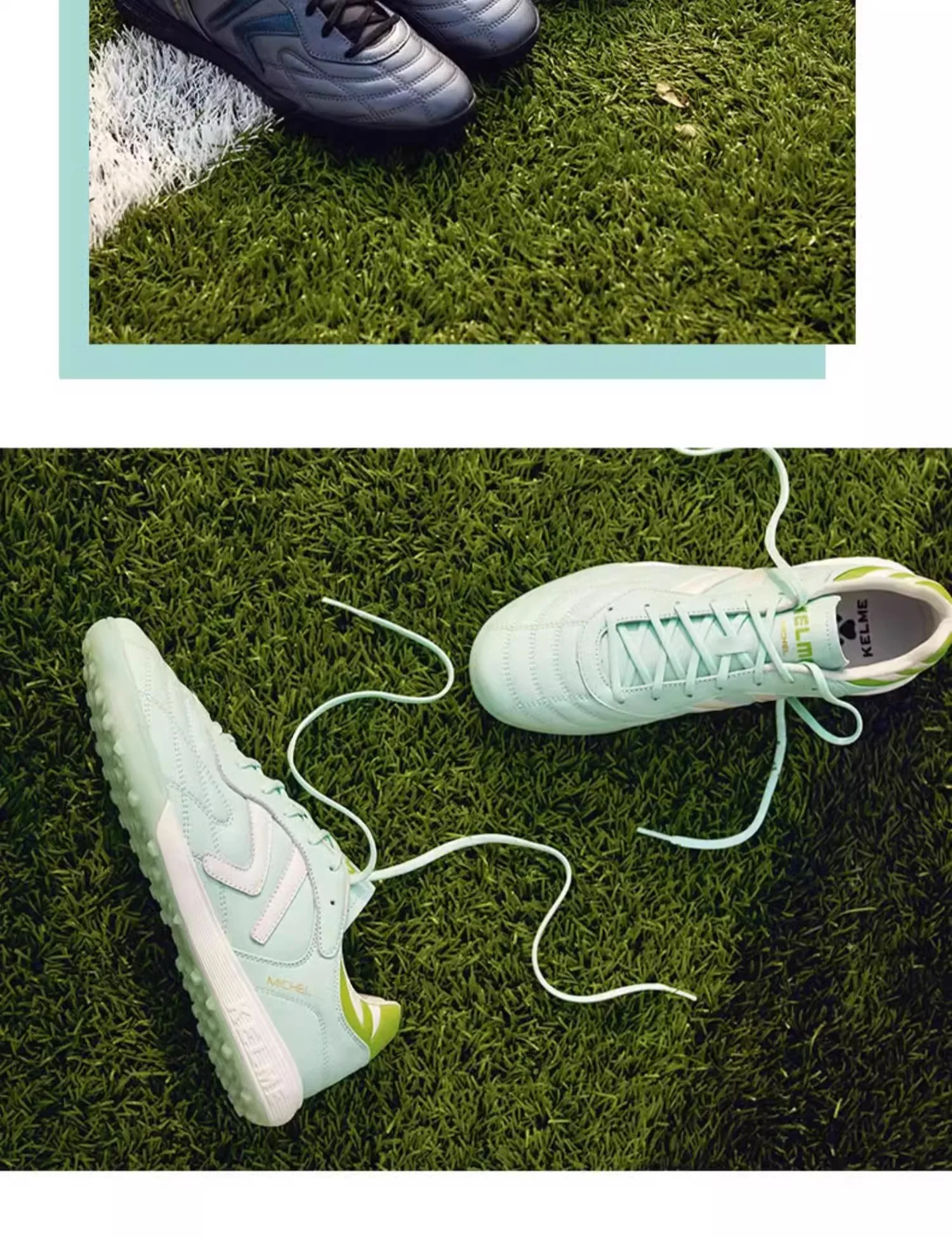 Summer Breathable Comfortable High Quality Football Shoes Outdoor Turf Football Training Shoes Comfortable Wearable