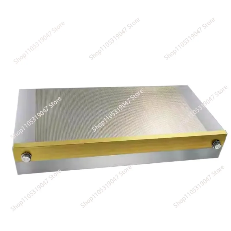 70x150mm Ultra-Powerful  Grinder Sucker  Magnetic Chuck - Fine-Grained Dense Brass Base Flat Plate for Precision Grinding