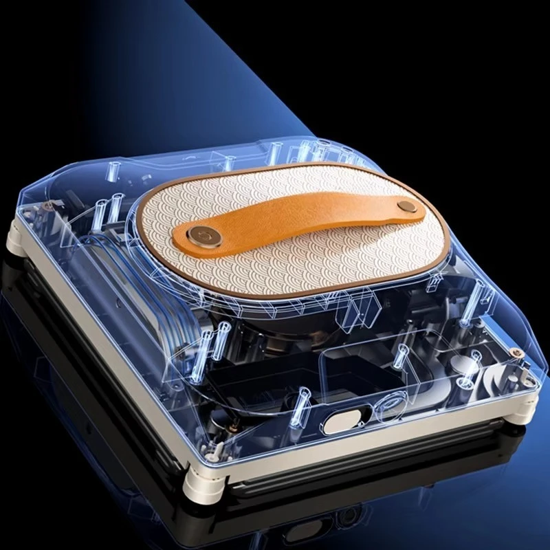 Robot de limpieza de ventanas inteligente con supersucción, 6000pa, AI, fuente de pulverización, control remoto eléctrico completamente automático de fábrica para el hogar y al aire libre