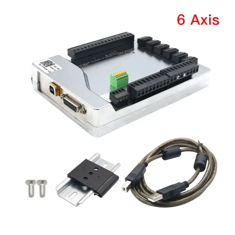 Maxgeek-Carte petd'installation pour nMotion Mach3, USB, CNC, 4 axes, 6 axes, contrôleur, pilote, 5V, 100PPR