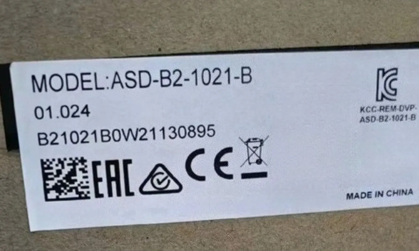 

Brand New ASD-B2-0721-B ASD-B2-1021-B Servo Drive Fast Delivery