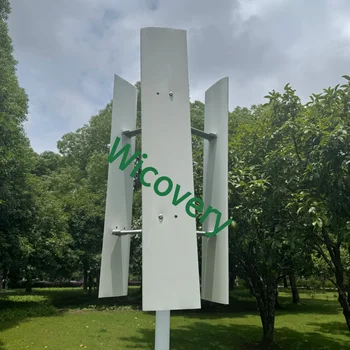 5000W 8000W vertikální osa Maglev větrný mlýn větrná turbína generátor volné energie 24V 48V s hybridním regulátorem nabíjení 10 nejlepší prodej Větrný generátor o výkonu 5000 W - №8