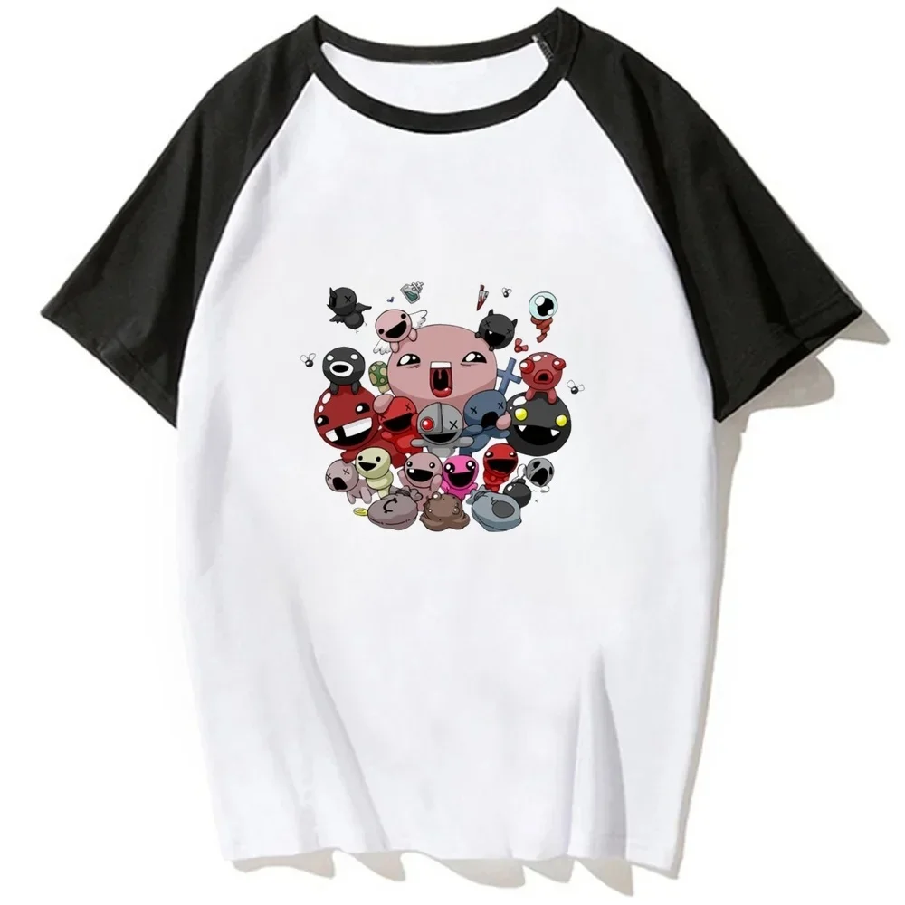 the Binding of Isaac tshirt female y2k korean fashion dollette alternative  party shirt goth japan meme korean fashion manga