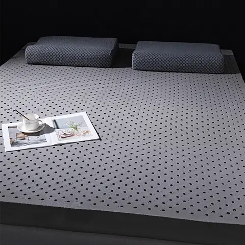 Materasso in lattice naturale in stile giapponese Materasso da pavimento Tatami a 4 strati Pieghevole Contenuto in lattice al 95% Processo Talalay Dimensioni multiple
