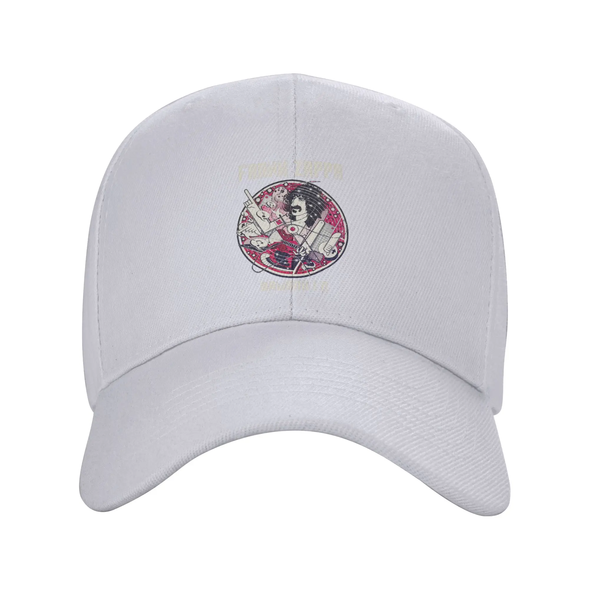 Fashion Frank Zappa Curved Brim Baseball Cap Casual Style Snapback Cap