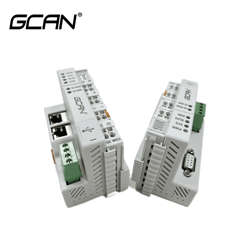 GCAN Supports Codesys Programming Software Input and Output IO Module of PLC Electrical Equipment Industrial Controller