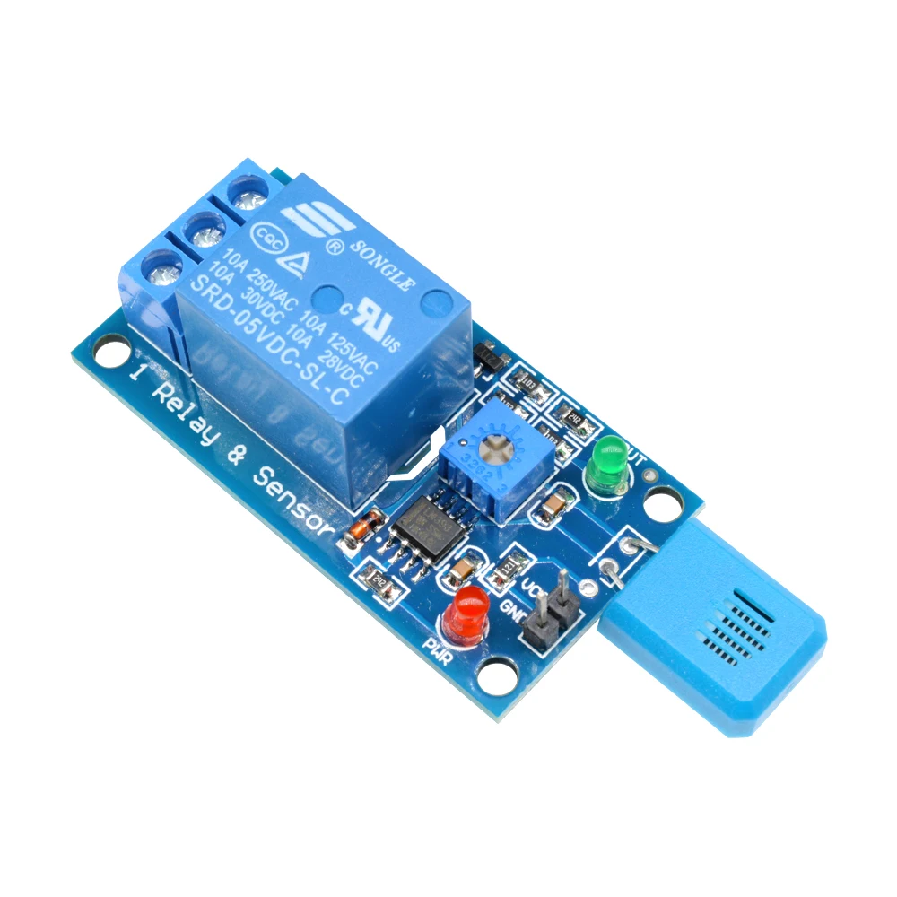 HR202 5V Humidity Switch Sensor Relay Module Sensitive Humidity Controller Sensor Module Direct drive relay