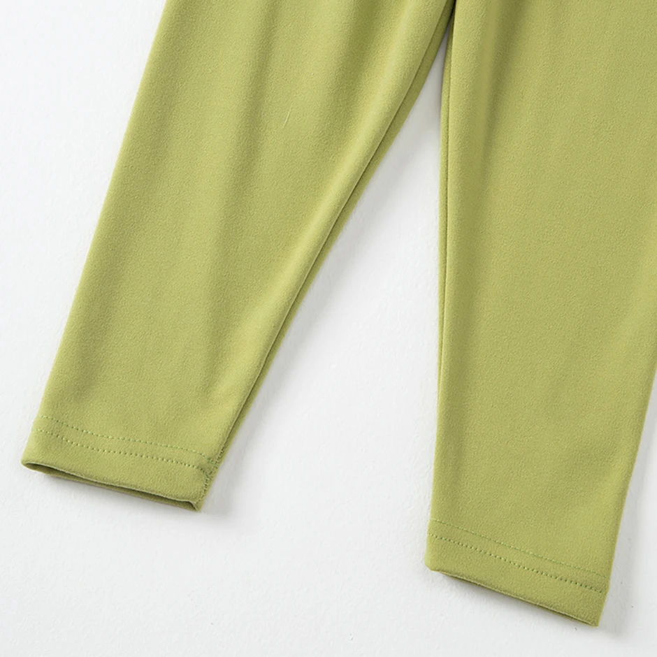 2-teiliges Herbst- und Winter-Set für Kinder, einfarbig, einfach, mehrfarbig, warme Unterwäsche für Jungen und Mädchen, modisches Home-Base-Shirt – Detail 30