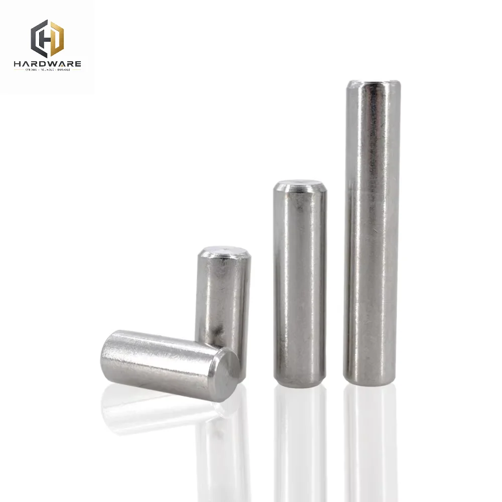 M1.5 M2 M2.5 M3 M4 M5 M6 M8 Cylindrical Locating Dowel Pin 304 Stainless Steel Metal Fixing Shaft Lock Pins Round Bar Solid Rod