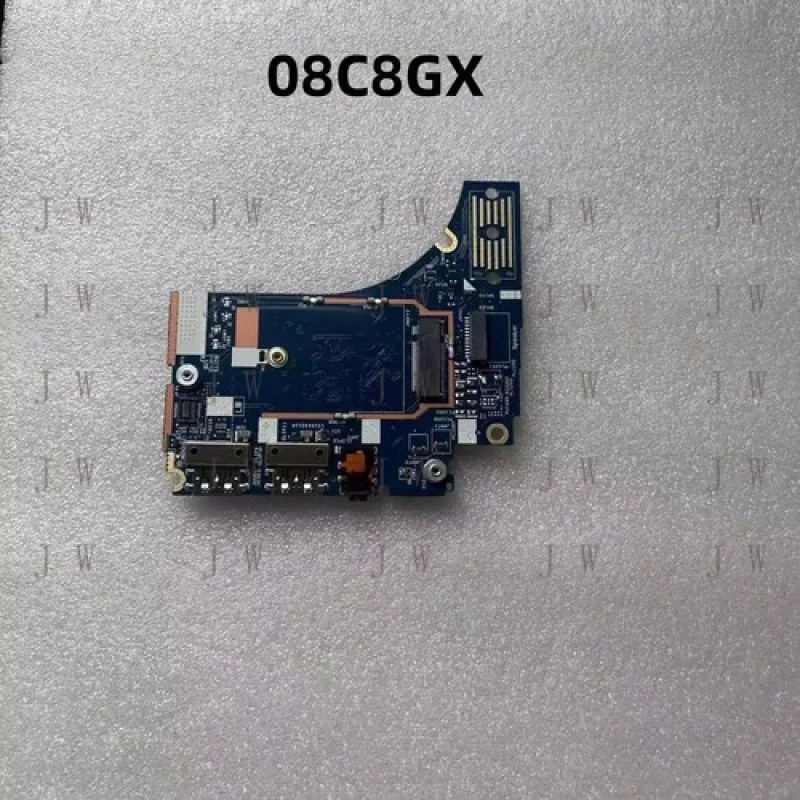 

Оригинальная плата DDZ для DELL Latitude 7450 7650, USB-аудио плата ввода-вывода 08C8GX